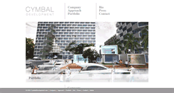 Desktop Screenshot of cymbaldevelopment.com
